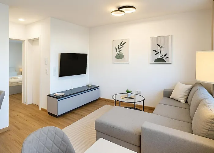 Allgaeu - Innenstadt, Schlafzimmer, Kueche, Parkplatz Moeglich, Dachterrasse Apartamento *