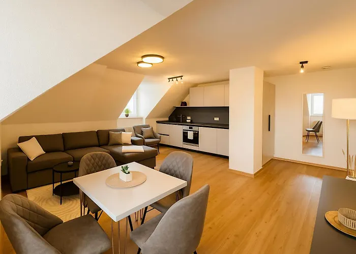 Apartamento Allgaeu - Innenstadt, Schlafzimmer, Kueche, Parkplatz Moeglich, Dachterrasse Kempten