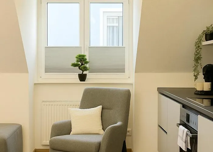 Allgaeu - Innenstadt, Schlafzimmer, Kueche, Parkplatz Moeglich, Dachterrasse Apartamento *