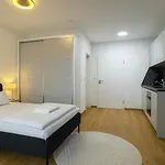 Appartement Allgaeu - Innenstadt, Schlafzimmer, Kueche, Parkplatz Moeglich, Dachterrasse